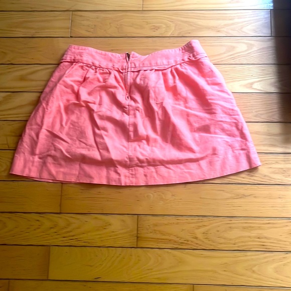 Peach jean skirt - Picture 1 of 4